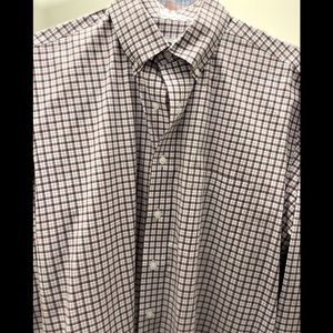 Onward Reserve mens classic fit button down long sleeve dress shirt Medium